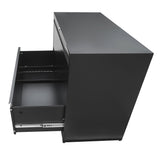 2 Drawer Steel Lateral Filing Cabinet