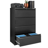 4 Drawer Metal Lateral Filing Cabinet